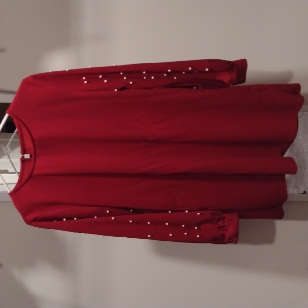 Pearl arm dress